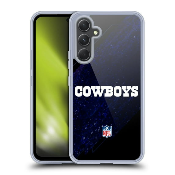 Head Case Designs NFL Dallas Cowboys Logo Blur Soft Gel Case for Samsung Galaxy A54 5G