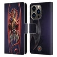 thumbnail image 1 of Head Case Designs Officially Licensed Anne Stokes Dragons Power Chord Leather Book Wallet Case Cover Compatible with Apple iPhone 14 Pro, 1 of 6