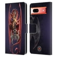 thumbnail image 1 of Head Case Designs Officially Licensed Anne Stokes Dragons Power Chord Leather Book Wallet Case Cover Compatible with Google Pixel 7a, 1 of 6