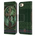thumbnail image 1 of Head Case Designs Officially Licensed Anne Stokes Dragons Woodland Guardian Leather Book Wallet Case Cover Compatible with Apple iPhone 7 / 8 / SE 2020 & 2022, 1 of 6