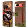 thumbnail image 1 of Head Case Designs Officially Licensed Anne Stokes Dragons Yin Yang Protector Leather Book Wallet Case Cover Compatible with Google Pixel 7a, 1 of 6