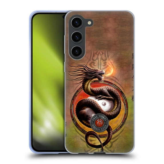 Head Case Designs Officially Licensed Anne Stokes Dragons Yin Yang Protector Soft Gel Case Compatible with Samsung Galaxy S23+ 5G