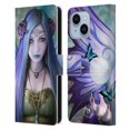 thumbnail image 1 of Head Case Designs Officially Licensed Anne Stokes Fairies Mystic Aura Leather Book Wallet Case Cover Compatible with Apple iPhone 14 Plus, 1 of 6