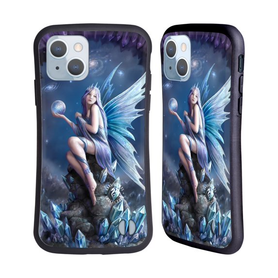 Head Case Designs Officially Licensed Anne Stokes Fairies Stargazer Hybrid Case Compatible with Apple iPhone 14