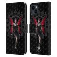 thumbnail image 1 of Head Case Designs Officially Licensed Anne Stokes Gothic Aracnafaria Leather Book Wallet Case Cover Compatible with Apple iPhone 15 Plus, 1 of 6