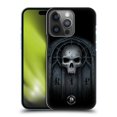 thumbnail image 1 of Head Case Designs Officially Licensed Anne Stokes Gothic Await The Night Skull Hard Back Case Compatible with Apple iPhone 14 Pro, 1 of 7