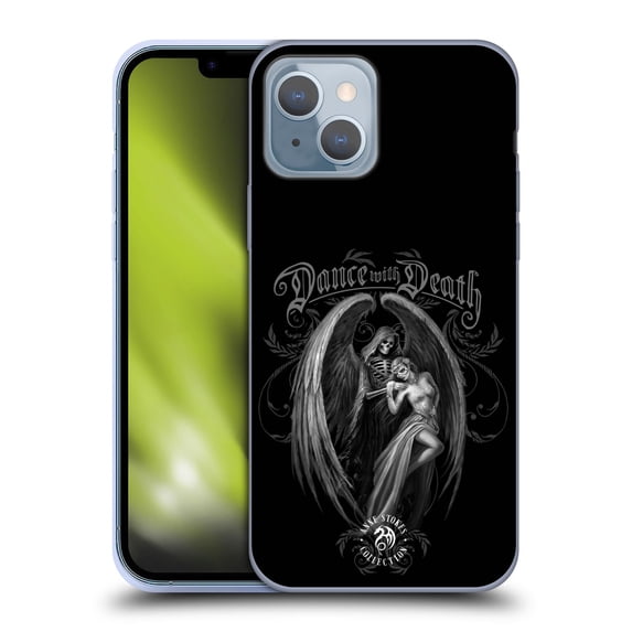 Head Case Designs Officially Licensed Anne Stokes Gothic Dance with Death Soft Gel Case Compatible with Apple iPhone 14