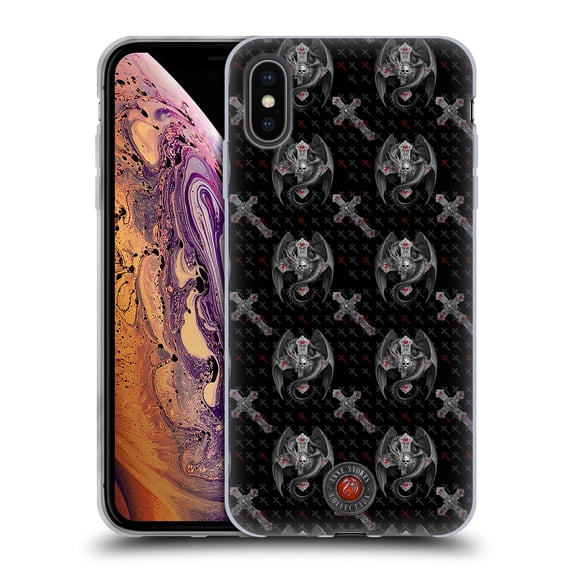 Head Case Designs Officially Licensed Anne Stokes Gothic Prayer Pillow Pattern Soft Gel Case Compatible with Apple iPhone XS Max
