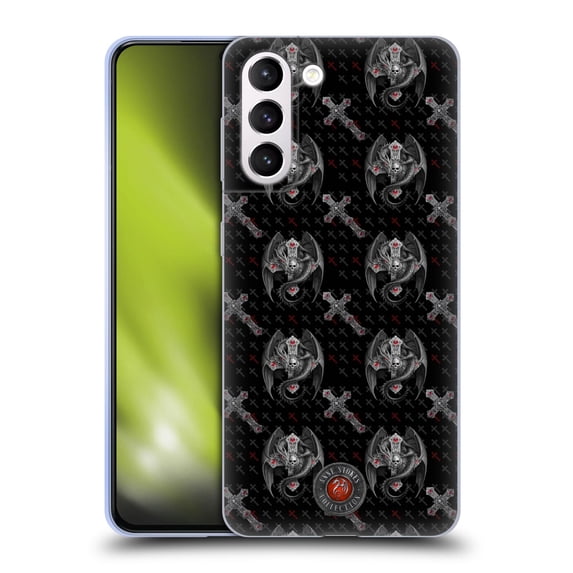 Head Case Designs Officially Licensed Anne Stokes Gothic Prayer Pillow Pattern Soft Gel Case Compatible with Samsung Galaxy S21+ 5G