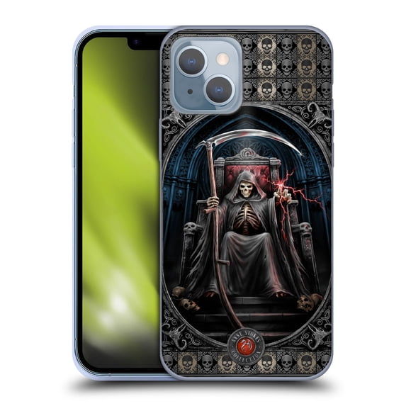 Head Case Designs Officially Licensed Anne Stokes Gothic Reaper Soft Gel Case Compatible with Apple iPhone 14