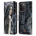 thumbnail image 1 of Head Case Designs Officially Licensed Anne Stokes Gothic Siren Leather Book Wallet Case Cover Compatible with Apple iPhone 15 Pro, 1 of 6