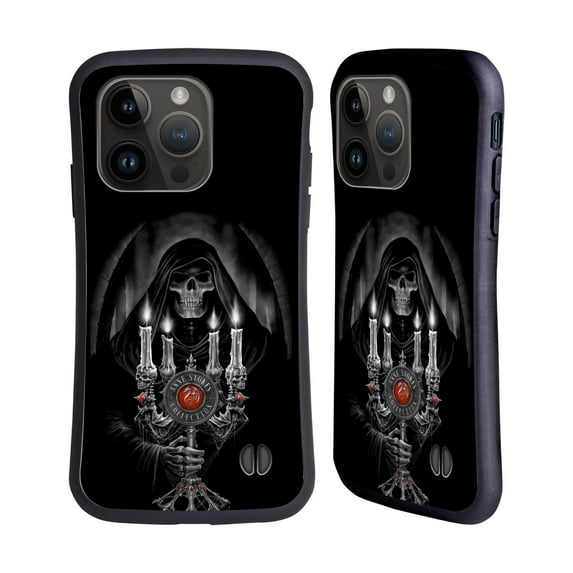 Head Case Designs Officially Licensed Anne Stokes Tribal Candelabra Hybrid Case Compatible with Apple iPhone 15 Pro
