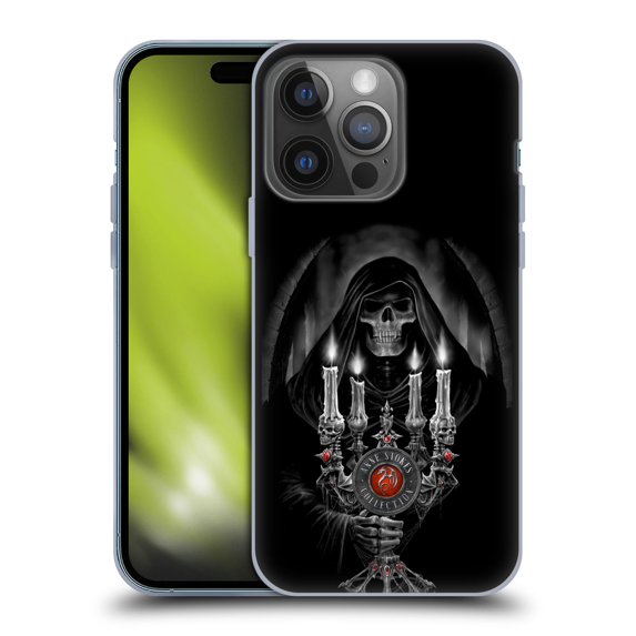 Head Case Designs Officially Licensed Anne Stokes Tribal Candelabra Soft Gel Case Compatible with Apple iPhone 14 Pro