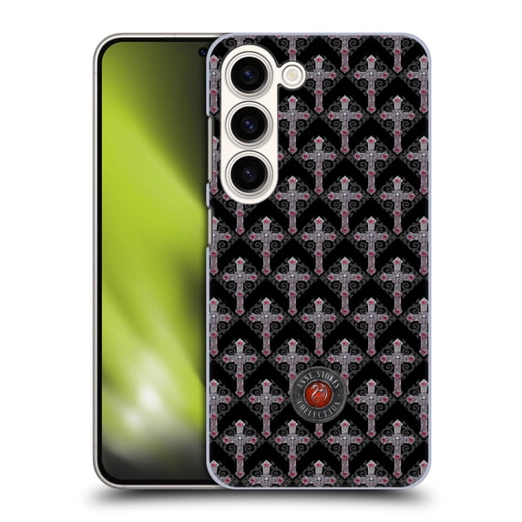 Head Case Designs Officially Licensed Anne Stokes Tribal Cross Gothic Pattern Hard Back Case Compatible with Samsung Galaxy S23 5G