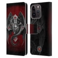 thumbnail image 1 of Head Case Designs Officially Licensed Anne Stokes Tribal Gothic Dragon Leather Book Wallet Case Cover Compatible with Apple iPhone 15 Pro, 1 of 6