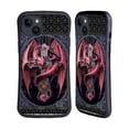 thumbnail image 1 of Head Case Designs Officially Licensed Anne Stokes Tribal Gothic Guardian Hybrid Case Compatible with Apple iPhone 15 Plus, 1 of 7
