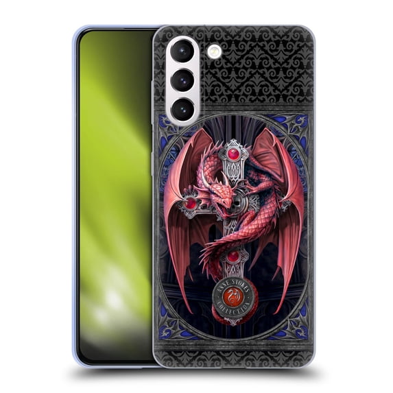 Head Case Designs Officially Licensed Anne Stokes Tribal Gothic Guardian Soft Gel Case Compatible with Samsung Galaxy S21+ 5G