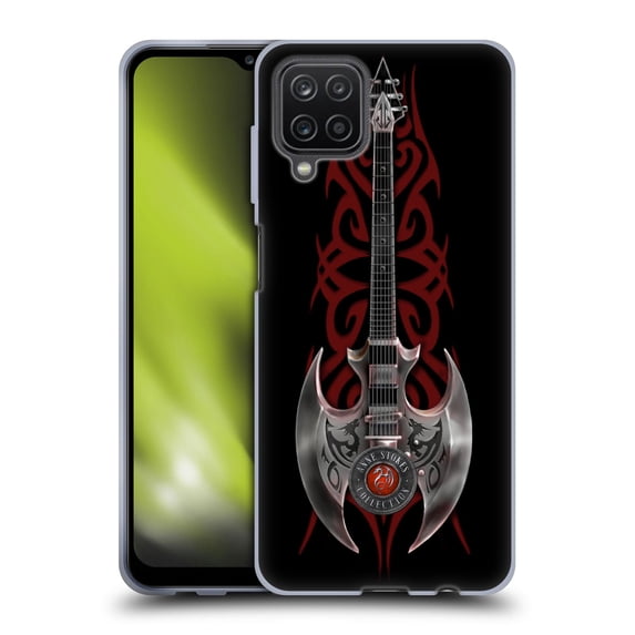 Head Case Designs Officially Licensed Anne Stokes Tribal Rock God Guitar Soft Gel Case Compatible with Samsung Galaxy A12 (2020)
