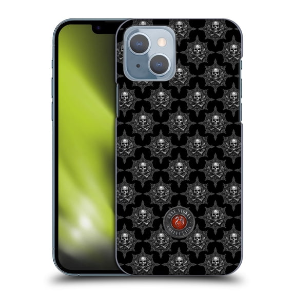 Head Case Designs Officially Licensed Anne Stokes Tribal Skull Motif Pattern Hard Back Case Compatible with Apple iPhone 14