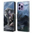 thumbnail image 1 of Head Case Designs Officially Licensed Anne Stokes Wolves Protector Leather Book Wallet Case Cover Compatible with Apple iPhone 14 Pro Max, 1 of 6