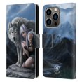 thumbnail image 1 of Head Case Designs Officially Licensed Anne Stokes Wolves Protector Leather Book Wallet Case Cover Compatible with Apple iPhone 14 Pro, 1 of 6