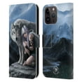 thumbnail image 1 of Head Case Designs Officially Licensed Anne Stokes Wolves Protector Leather Book Wallet Case Cover Compatible with Apple iPhone 15 Pro Max, 1 of 6