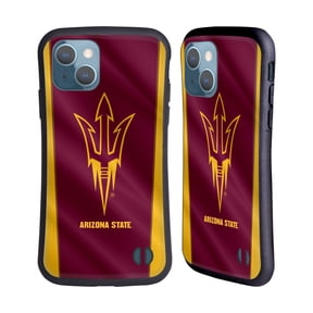 Head Case Designs Officially Licensed Arizona State University ASU Arizona State University Banner Hybrid Case Compatible with Apple iPhone 13