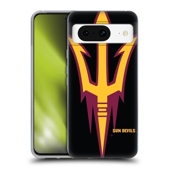 Head Case Designs Officially Licensed Arizona State University ASU Arizona State University Oversized Icon Soft Gel Case Compatible with Google Pixel 8