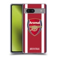 thumbnail image 1 of Head Case Designs Officially Licensed Arsenal FC 2021/22 Crest Kit Home Soft Gel Case Compatible with Google Pixel 7a, 1 of 7