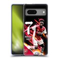 thumbnail image 1 of Head Case Designs Officially Licensed Arsenal FC 2021/22 First Team Bukayo Saka Soft Gel Case Compatible with Google Pixel 7, 1 of 7