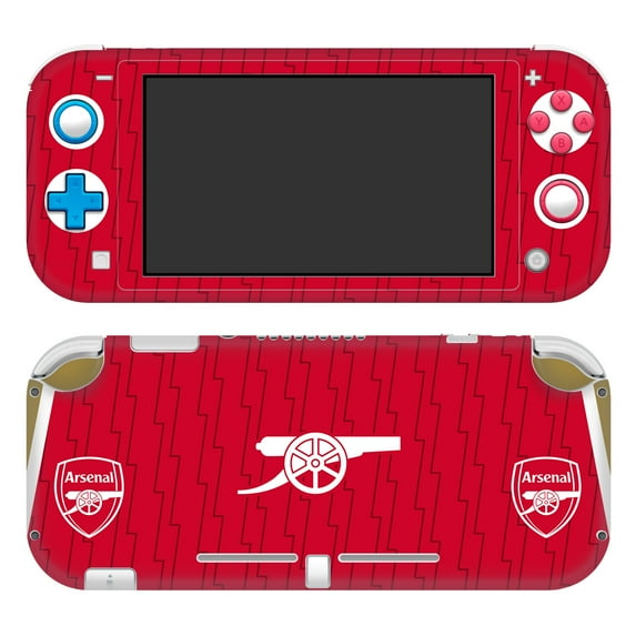 Head Case Designs Officially Licensed Arsenal FC 2023/24 Crest Kit Home Vinyl Sticker Skin Decal Cover Compatible with Nintendo Switch Lite
