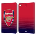 thumbnail image 1 of Head Case Designs Officially Licensed Arsenal FC Crest 2 Fade Leather Book Wallet Case Cover Compatible with Apple iPad 9.7 2017 / iPad 9.7 2018, 1 of 6