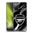 thumbnail image 1 of Head Case Designs Officially Licensed Arsenal FC Crest Patterns Marble Soft Gel Case Compatible with Samsung Galaxy S20 FE / 5G, 1 of 7