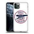 thumbnail image 1 of Head Case Designs Officially Licensed Arsenal FC Crest and Gunners Logo 1886 Soft Gel Case Compatible with Apple iPhone 11 Pro Max, 1 of 7