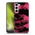 thumbnail image 1 of Head Case Designs Officially Licensed Arsenal FC Crest and Gunners Logo Geometric Pink Hard Back Case Compatible with Samsung Galaxy S23+ 5G, 1 of 7