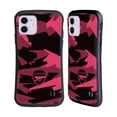 thumbnail image 1 of Head Case Designs Officially Licensed Arsenal FC Crest and Gunners Logo Geometric Pink Hybrid Case Compatible with Apple iPhone 11, 1 of 7