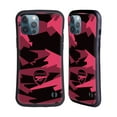 thumbnail image 1 of Head Case Designs Officially Licensed Arsenal FC Crest and Gunners Logo Geometric Pink Hybrid Case Compatible with Apple iPhone 12 Pro Max, 1 of 7