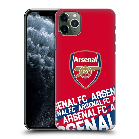 Head Case Designs Officially Licensed Arsenal FC Crest and Gunners Logo Impact Hard Back Case Compatible with Apple iPhone 11 Pro Max