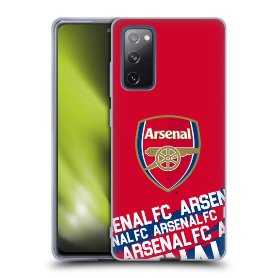 Head Case Designs Officially Licensed Arsenal FC Crest and Gunners Logo Impact Soft Gel Case Compatible with Samsung Galaxy S20 FE / 5G