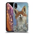 thumbnail image 1 of Head Case Designs Officially Licensed Ash Evans Animals Dandelion Fox Soft Gel Case Compatible with Apple iPhone XR, 1 of 7