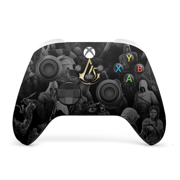 Head Case Designs Officially Licensed Assassin's Creed 15th Anniversary Graphics Key Art Vinyl Skin Decal Compatible with Microsoft Xbox Series X / Series S Controller