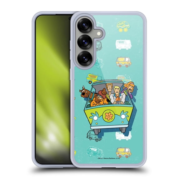 Head Case Designs Scooby-Doo 50th Anniversary Mystery Inc. Soft Gel Case for Samsung Galaxy S25+