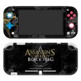 thumbnail image 1 of Head Case Designs Officially Licensed Assassin's Creed Black Flag Logos Grunge Vinyl Sticker Skin Decal Cover Compatible with Nintendo Switch Lite, 1 of 5