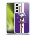 thumbnail image 1 of Head Case Designs NFL Minnesota Vikings Logo Helmet Soft Gel Case for Samsung Galaxy S22 5G, 1 of 7