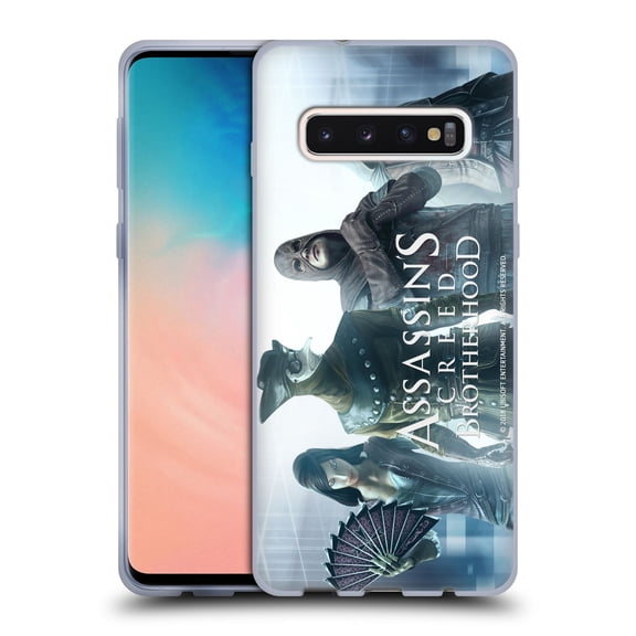 Head Case Designs Officially Licensed Assassin's Creed Brotherhood Artworks Villains Soft Gel Case Compatible with Samsung Galaxy S10