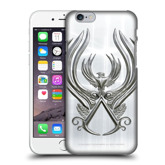 Head Case Designs Officially Licensed Assassin's Creed Brotherhood Logo Main Hard Back Case Compatible with Apple iPhone 6 / iPhone 6s