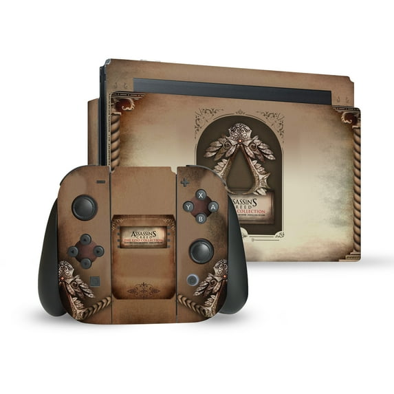 Head Case Designs Officially Licensed Assassin's Creed II Graphics Belt Crest Vinyl Sticker Skin Decal Cover Compatible with Nintendo Switch Bundle