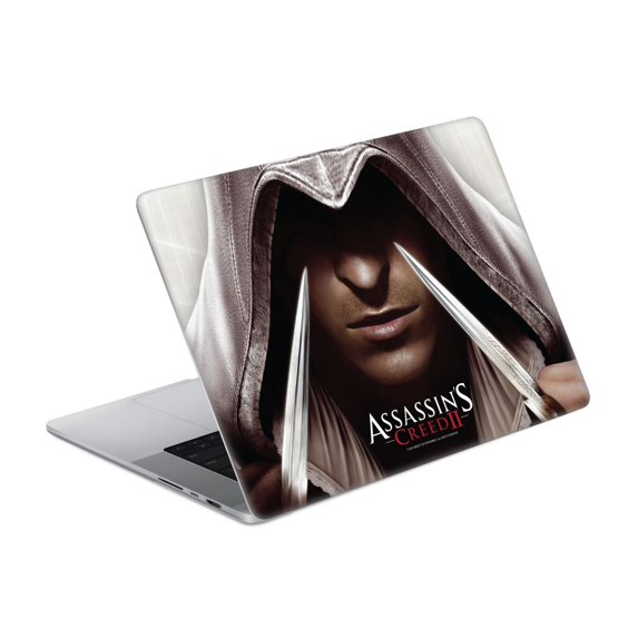 Head Case Designs Officially Licensed Assassin's Creed II Graphics Ezio Vinyl Sticker Skin Decal Cover Compatible with Apple MacBook Pro 16" A2485