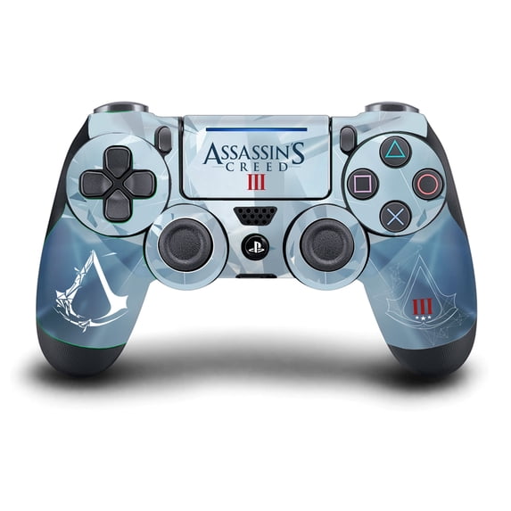 Head Case Designs Officially Licensed Assassin's Creed III Graphics Animus Vinyl Sticker Skin Decal Cover Compatible with Sony DualShock 4 Controller