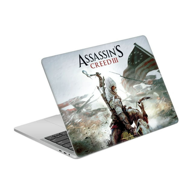 Head Case Designs Officially Licensed Assassin's Creed III Graphics Game Cover Vinyl Sticker Skin Decal Cover Compatible with Apple MacBook Pro 13" A2338